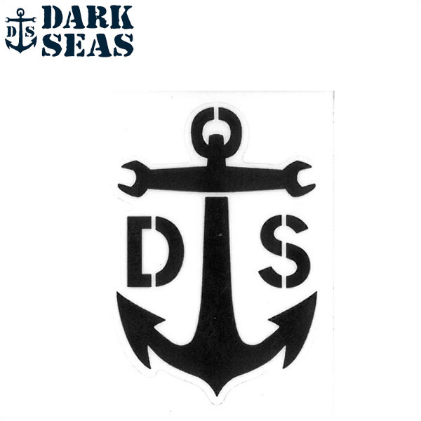 DARK SEAS ダークシーズ ステッカー アンカーロゴ 碇マーク　SPANNER STICKERS large 1