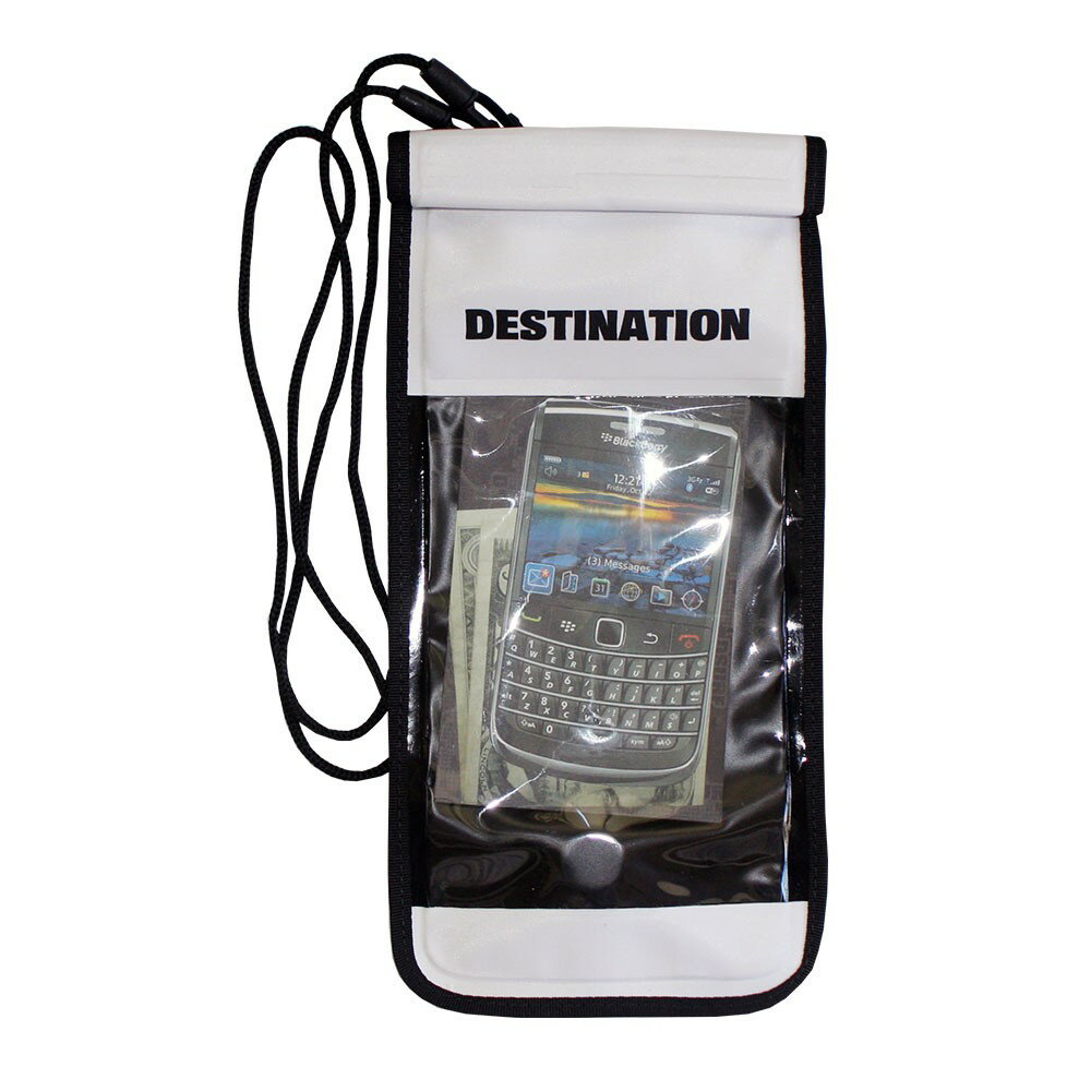 DESTINATION デスティネーション Waterproof Pouch（ウォータープルーフポーチ）Mサイズ WHITE