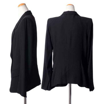 アンドゥムルメステール (ann demeulemeester) ワンボタンテーラードジャケット ジャージー ブラック 2121452045 2015AW レディース秋冬新作 3,980円以上購入で送料無料 【正規取扱】