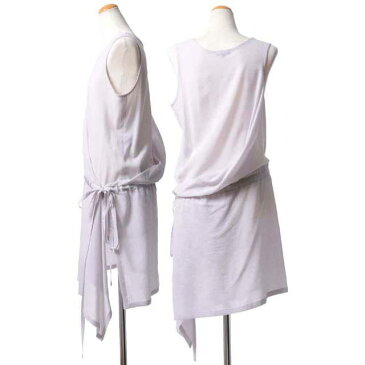 アンドゥムルメステール (ann demeulemeester) 変形ワンピース ウール ライトグレー 2121852023092 2015AW レディース秋冬新作 3,980円以上購入で送料無料 【正規取扱】