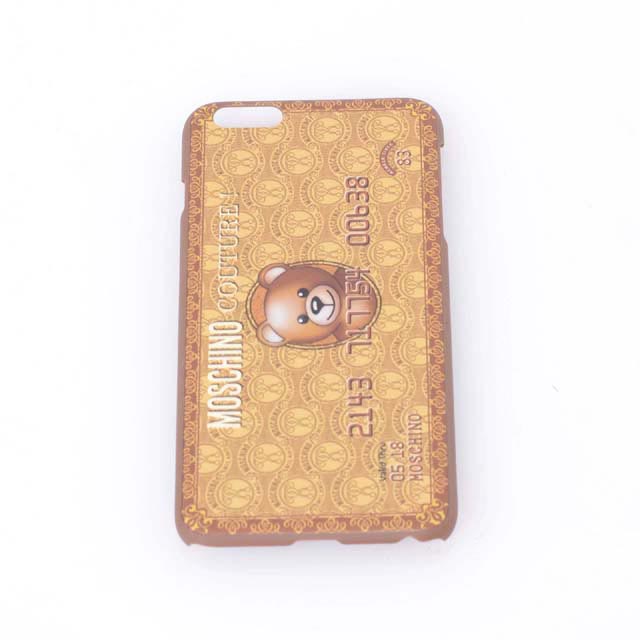 モスキーノ スマホケース レディース モスキーノ (Moschino) テディベアカードプリントiPhone6 Plus用ケース ジェンナリーノ ブラウンkq724000139 2016SS レディース春夏新作 3,980円以上購入で送料無料 正規取扱