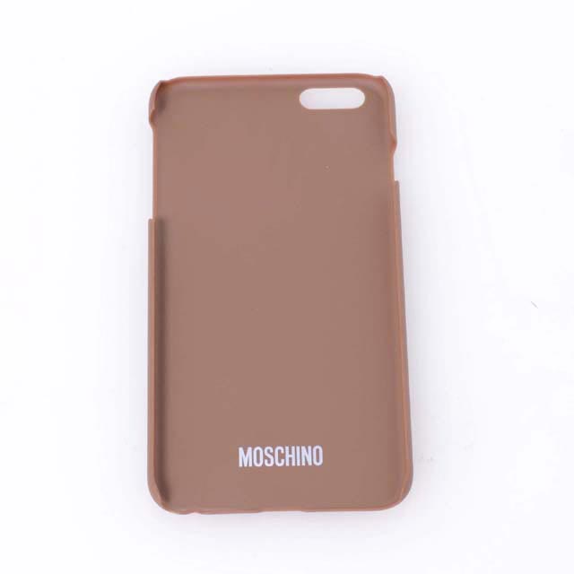 モスキーノ (Moschino) テディベアカードプリントiPhone6 Plus用ケース ジェンナリーノ ブラウンkq724000139 2016SS レディース春夏新作 3,980円以上購入で送料無料 正規取扱