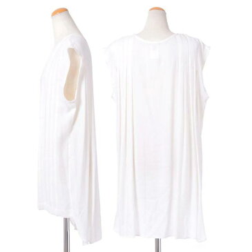 アンドゥムルメステール (ann demeulemeester) ノースリーブブラウス ジャージー ホワイト2121861046005 2016SS レディース春夏新作 送料無料 正規取扱