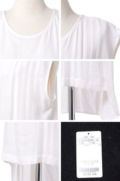 アンドゥムルメステール (ann demeulemeester) ノースリーブブラウス ジャージー ホワイト2121861046005 2016SS レディース春夏新作 送料無料 正規取扱