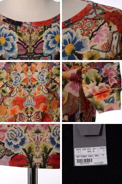 アレキサンダーマックイーン (Alexander McQueen) ロングスリーブワンピース ウールニット フラワープリント 315099q1ahc8409 レディース春夏 3,980円以上購入で送料無料 【正規取扱】