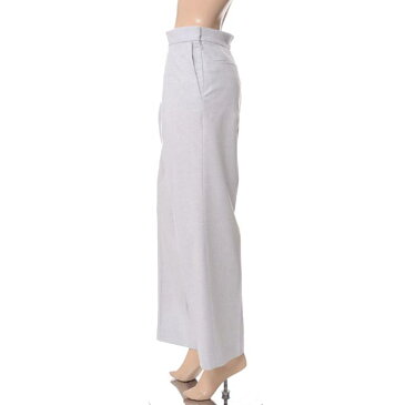 トモウミオノ (TOMOUMI ONO) タック入りワイドパンツ ウール ライトグレー3171022lightgrey 2017AW レディース秋冬新作 送料無料 正規取扱