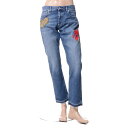 アレキサンダーマックイーン (Alexander McQueen) ワッペン付きジーンズ ブルー471421qjy26400120cm Vintage Hem ...