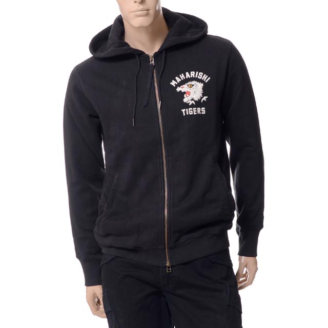 �ޥϥꥷ (maharishi ) �ۥ磻�ȥ����������åץ��åץѡ����� �������˥å����åȥ� �֥�å�8565black 2017AW ��󥺽��� ����̵�� ...