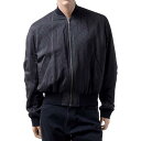 ハイダーアッカーマン (Haider Ackermann) ストライプMA1ボンバージャケット ブラック183301313199LARIMAR BLACK 20...