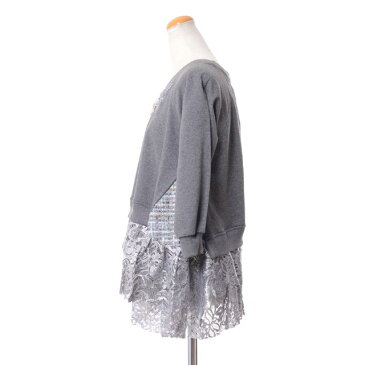アントニオマラス (ANTONIO MARRAS) ビジュー使いトレーナー コットンジャージー グレーlb0001ted29s8 2018SS レディース春夏新作 送料無料 正規取扱