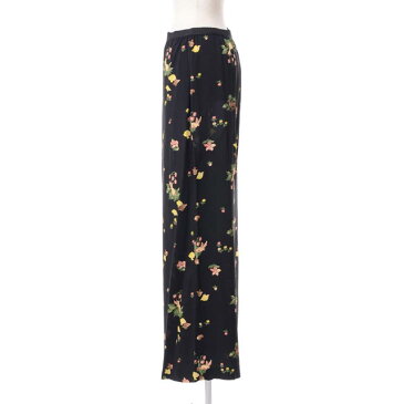 アントニオマラス (ANTONIO MARRAS) ロングストレートパンツ ジャージー ブラックプリントlb3006ted37s8092 2018SS レディース春夏新作 送料無料 正規取扱