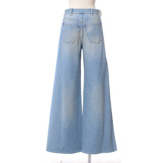 エムエムシックスメゾンマルジェラ(MM6MAISONMARGIELA)garageフレアジーンズコットンライトブルー