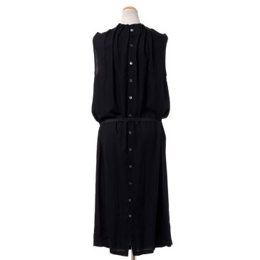 アンドゥムルメステール (ann demeulemeester) ノースリーブドレス ジャージー ブラック19012212150099 2019SS レディース春夏新作 送料無料 正規取扱