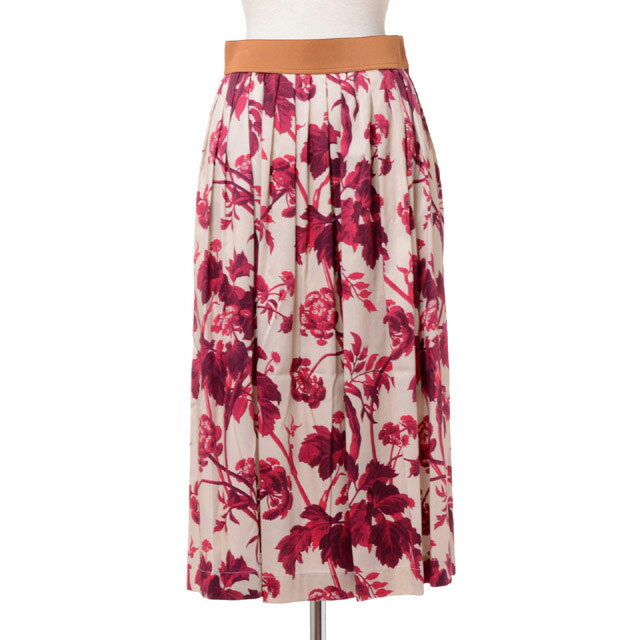 アントニオマラス (ANTONIO MARRAS) ウエストゴムスカート コットンストレッチ 花柄lb2029ted83s9017 2019SS レディース春夏...