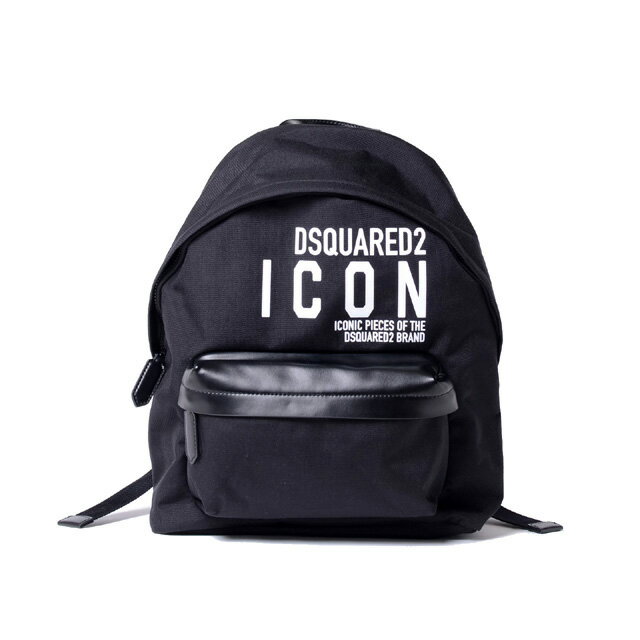 ディースクエアード (Dsquared2) ICONバックパック リュックサック ブラックbpm001911702649 メンズ春夏 送料無料 正規取扱