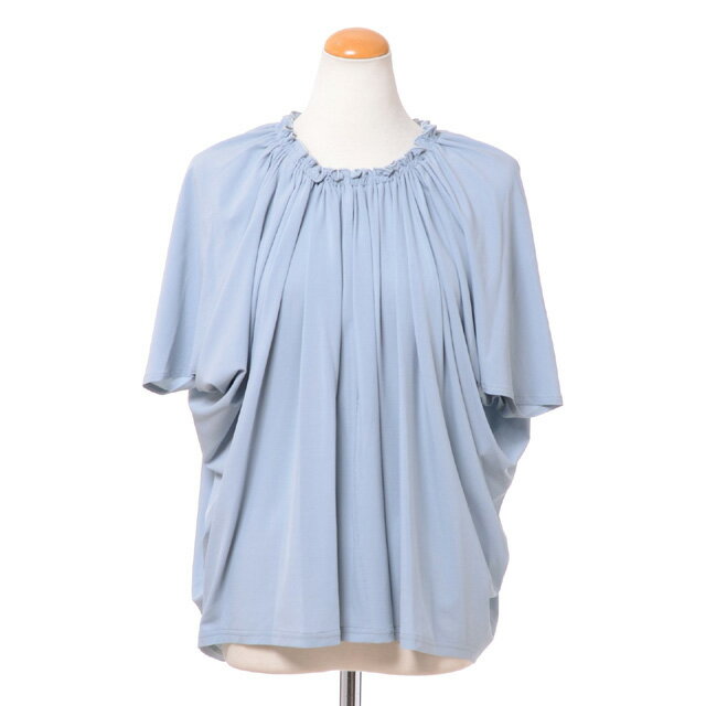 テン (ten.) 変形シャーリングトップス ジャージー ミントte20st02mint 2020SS レディース春夏新作 送料無料 正規取扱