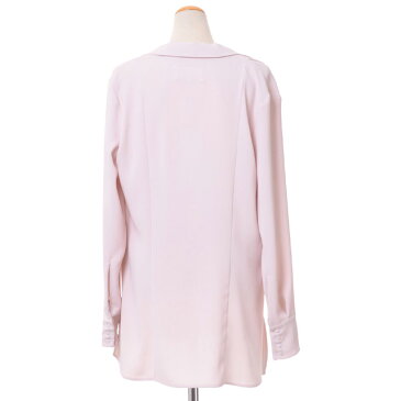 メゾン マルジェラ (Maison Margiela) レース付ブラウス ストレッチジャージー ピンクベージュs51dl0262212 2020SS レディース春夏新作 送料無料 正規取扱