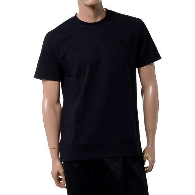 フレッドペリー Tシャツ メンズ ラフシモンズ (RAF SIMONS) フレッドペリー FREDPERRY RSローレルディティールスリムフィットTシャツ コットン ブラックsm1855102 2021SS メンズ春夏新作 送料無料 正規取扱