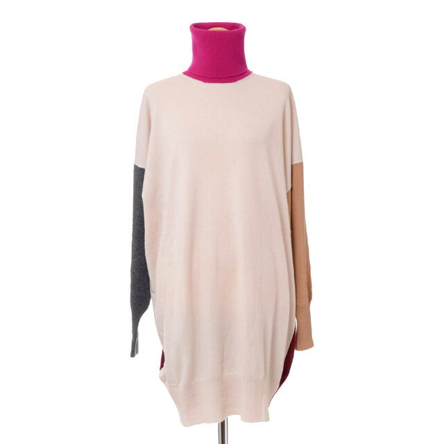 マルニ (Marni) ロング丈ハイネックセーター ウールカシミア 4トーンカラーdvmd0122q0uv2x99 2021AW レディース秋冬新作 送料無料 ...