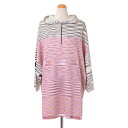ミッソーニ (Missoni) フードロングセーター 羊毛ミックス バイカラーミックス52161489001201 2022SS レディース春夏新作 送料無料 ...