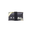 マルニ (Marni) 3つ折り財布 セルロースなど グリーンカモフラージュpfmi0007u5pz2p29 2022SS メンズ春夏新作 送料無料 正規取扱(4)