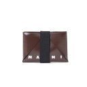 マルニ (Marni) カードケース PVC ブラウンカモフラージュpfmi0008u5pz2p29 2022SS メンズ春夏新作 送料無料 正規取扱