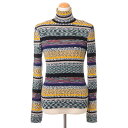ミッソーニ (Missoni) ハイネック長袖セーター 羊毛など ブラックミックス52171930002429 2022AW レディース秋冬新作 送料無料 正規...