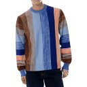 ミッソーニ (Missoni) セーター 羊毛 ブルーミックス52276330001509 2022AW メンズ秋冬新作 送料無料 正規取扱