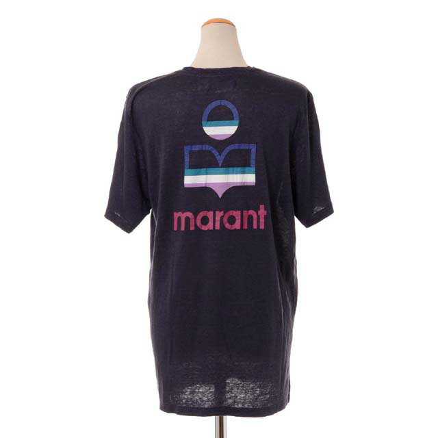 イザベルマラン (ISABEL MARANT) 半袖カットソー リネン パープル8245441830 2022SS レディース春夏新作 送料無料 正規取扱