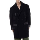 メゾン マルジェラ (Maison Margiela) ダブルクロスショートコート ウール ブラックs50am0564s60621900 2022AW メンズ秋...