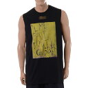 ラフシモンズ RAF SIMONS Sleeveless oversized T-shitrt Il me faut tout スリーブレスTシャツ コットン ブラック231185b190070099 2023SS メンズ春夏新作 正規取扱