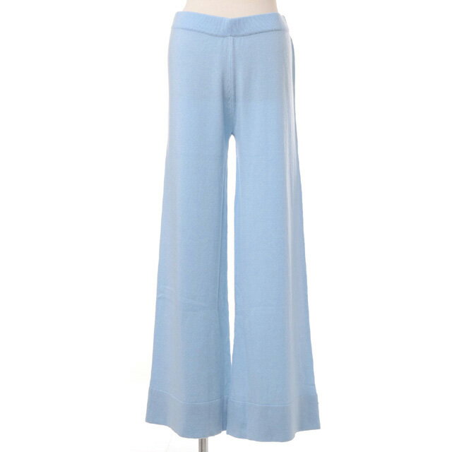 インポートブランド (import brand) アーポワル APOIL ワイドパンツ カシミア ライトブルーdro1te23aws 2023AW レディース秋...
