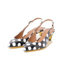 マルニ (Marni) バックストラップシューズ パテントレザー 水玉chms004205z0230 2023AW レディース秋冬新作 送料無料 正規取扱
