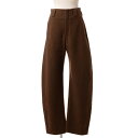 ルメール (LEMAIRE) ワイドパンツ 厚手のウールカシミア ダークタバコpa1081lf1135br501 2023AW レディース秋冬新作 送料無料 正...
