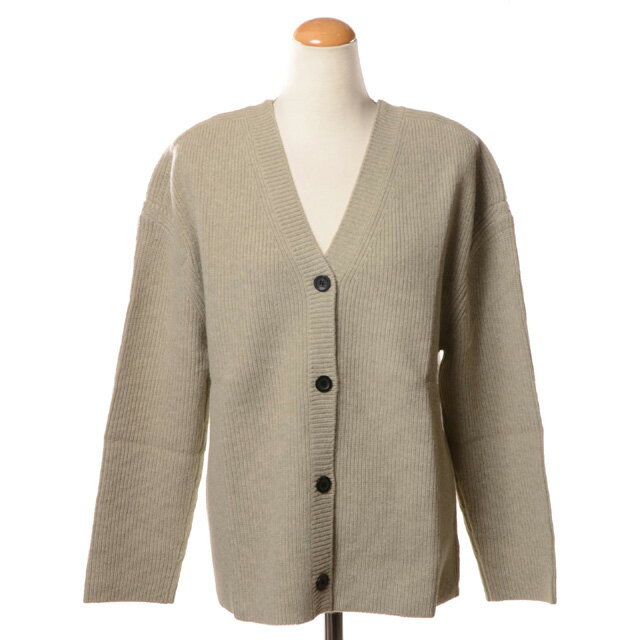 ダウェイ (DAWEI) Vネックカーディガン ヤクウール ベージュm02beigecardigan 2024AW レディース秋冬新作 送料無料 正規取扱