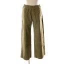 インポートブランド (import brand) ラボアート LABOARTウエストゴムストレートパンツ コーデュロイ オリーブグリーン881320710014...