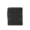 メゾン マルジェラ (Maison Margiela) 2つ折財布 ブラックsa1ui00204745t8013 2024AW レディース秋冬新作 送料無料 正規取扱