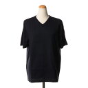 エクストリームカシミヤ (extreme cashmera x) cleanVネック半袖カットソー コットンカシミヤ ネイビー40501111tu05navy 2025SS レディース春夏新作 送料無料 正規取扱