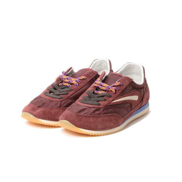 樂天商城 - インポートブランド (import brand) デイト D.A.T.E. スニーカーathletaballet ナイロンバックスキン バーガンディw441abcoch 2026SS レディース春夏新作 送料無料 正規取扱