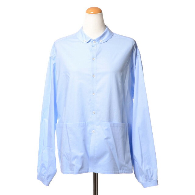 Rakuten - インポートブランド (import brand) メゾンジェジア MAISON JEJIA ポケット付きブラウス コットン ライトブルー162atex97 2026SS レディース春夏新作 送料無料 正規取扱