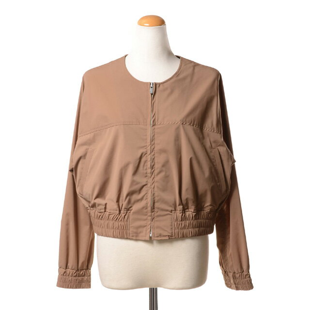 Rakuten - テン (ten.) デュオコートノーカラーブルゾン サテン ブラウンte26sco01 2026SS レディース春夏新作 送料無料 正規取扱