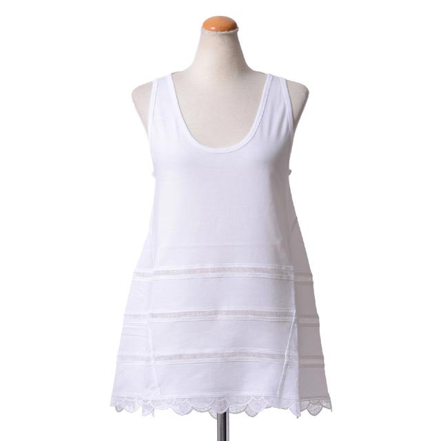 クロエ (chloe) ノースリレースタンク コットンジャージー オプティクホワイト jh02080500p 2015SS レディース春夏 3,980円以上購入...