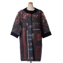 アントニオマラス (ANTONIO MARRAS) コート ジャージー プリント 1d813026 ストレッチ,ロング,ウール,柄, 送料無料 【正規取扱】