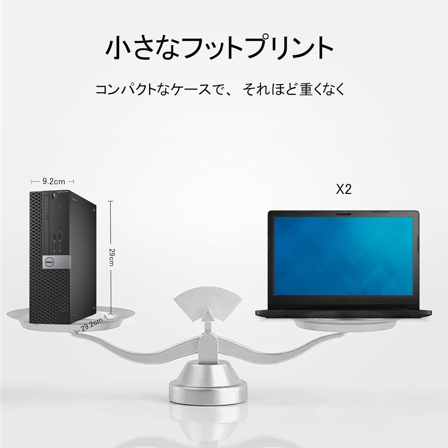 【整備済み品】 デル デスクトップパソコン OptiPlex 3060SFF, 第八世代Core i5（i5 8500）デスクトップPC 16GB SSD512G,Office 搭載 MS Win11 中古 パソコン デスクトップ