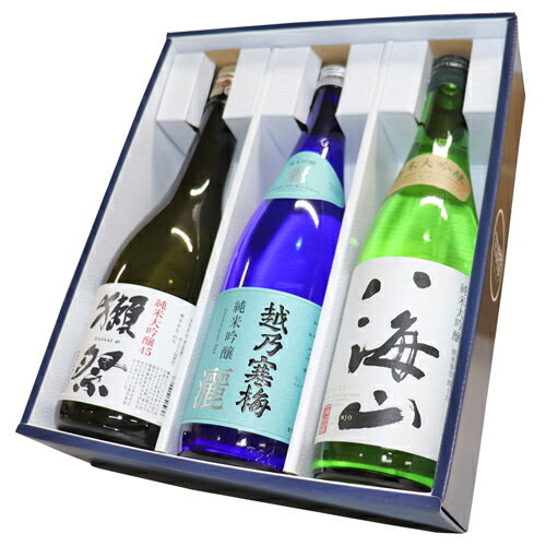 人気銘酒飲み比べセット 720ml×3本【獺祭...の紹介画像3