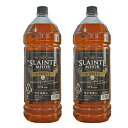 ★特価お勧め★ ザ スランジバー ウイスキー（黒ラベル）【THE SLAINTE MHOR WHISKY】4L 2本セット 37度(静岡県天然水仕込) 国産 ブレンデット ウイスキー4リットル ジャパニーズウイスキー 送料無料 あす楽