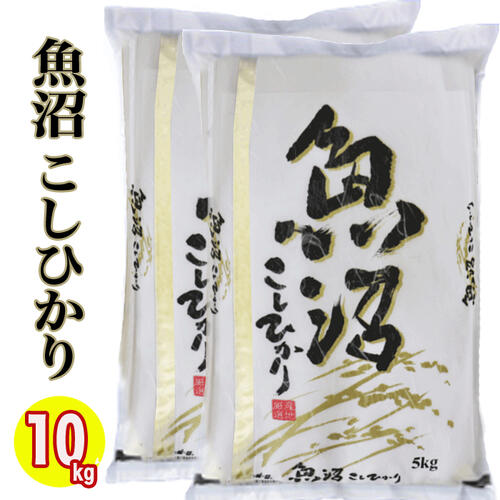 あす楽★新潟ブランド米セール中 令和5年産 魚沼産 コシヒカリ 10kg (5kg×2) (産地直送米) 精米 白米 新潟県産 コシヒ…