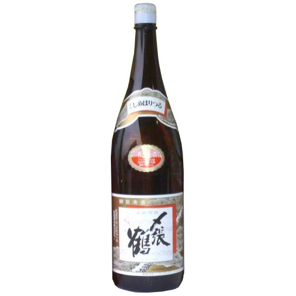 （新品商品です）〆張鶴 花 1800ml 〆張鶴 宮尾酒造 宅配用の破損防止箱代は無料です。