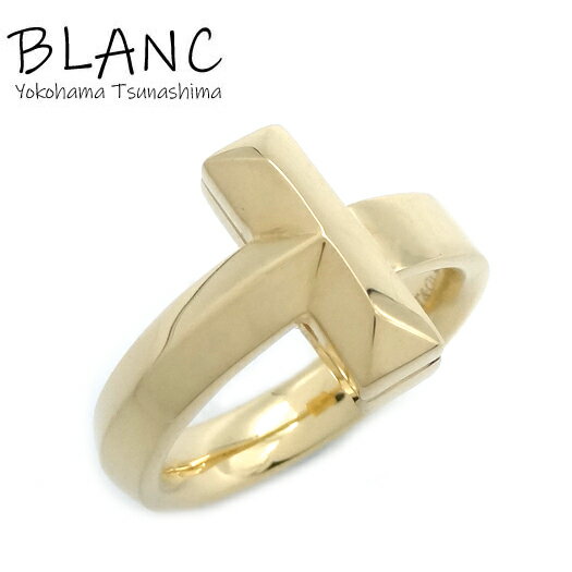 ティファニー Tワン ワイド リング 約11号 K18 イエローゴールド 指輪 ジュエリー Tiffany＆Co. 横浜BLANC【中古】のサムネイル
