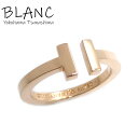 ティファニー Tスクエア リング 約19号 K18 ピンクゴールド 指輪 K18PG ジュエリー Tiffany&Co. 横浜BLANC【中古】(4)